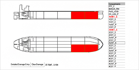 Specify Damage Compartments