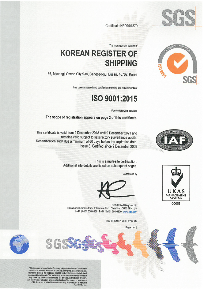 ISO 9001 Certificate_Renewal Dec 2018
