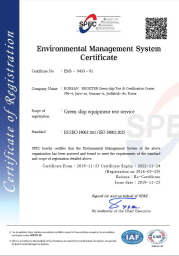 Envionmental Management System Certification (TCC)